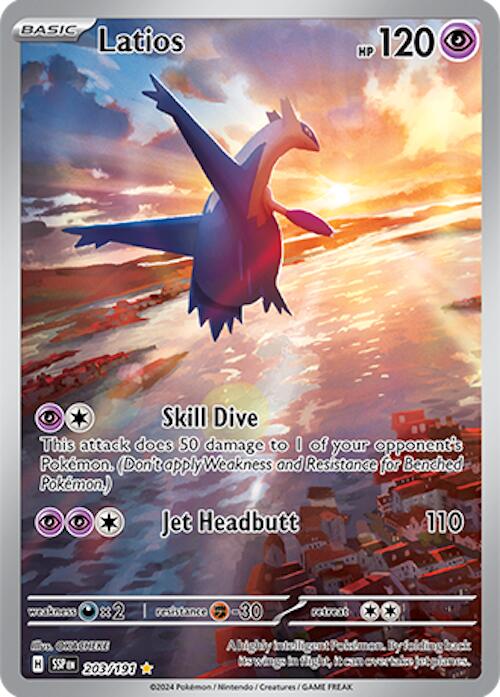 Latios (203/191) [Scarlet & Violet: Surging Sparks] | Card Merchant Takapuna