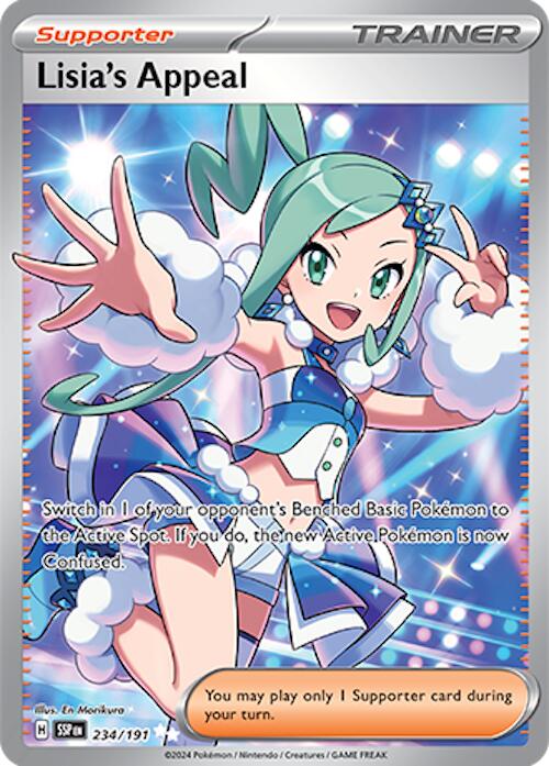 Lisia's Appeal (234/191) [Scarlet & Violet: Surging Sparks] | Card Merchant Takapuna