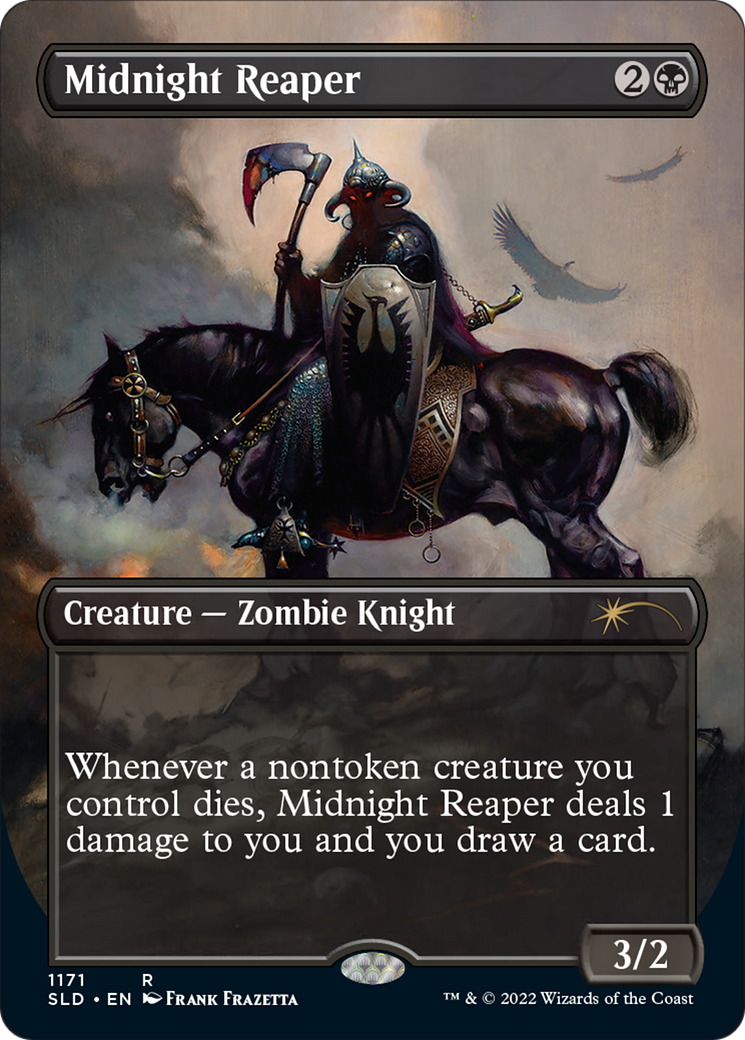 Midnight Reaper (Borderless) [Secret Lair Drop Series] | Card Merchant Takapuna