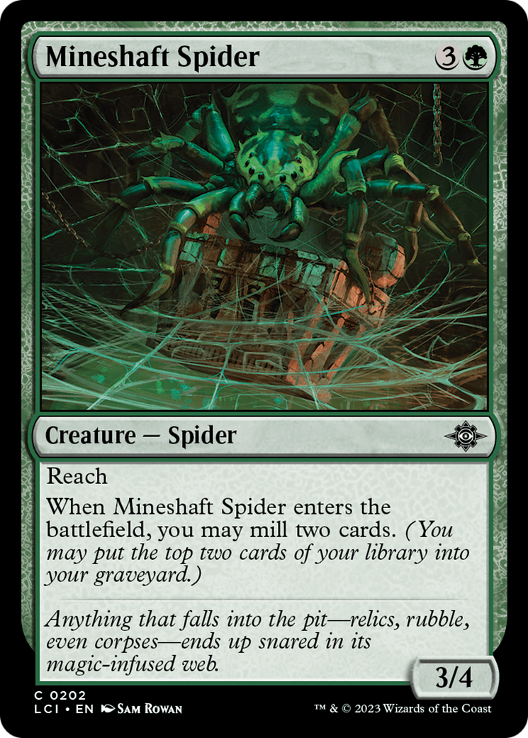 Mineshaft Spider [The Lost Caverns of Ixalan] | Card Merchant Takapuna