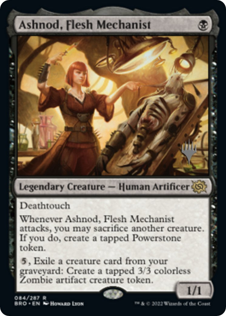 Ashnod, Flesh Mechanist (Promo Pack) [The Brothers' War Promos] | Card Merchant Takapuna