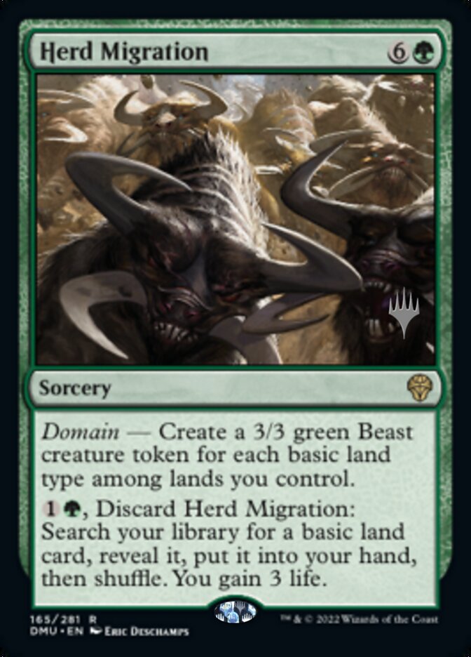 Herd Migration (Promo Pack) [Dominaria United Promos] | Card Merchant Takapuna