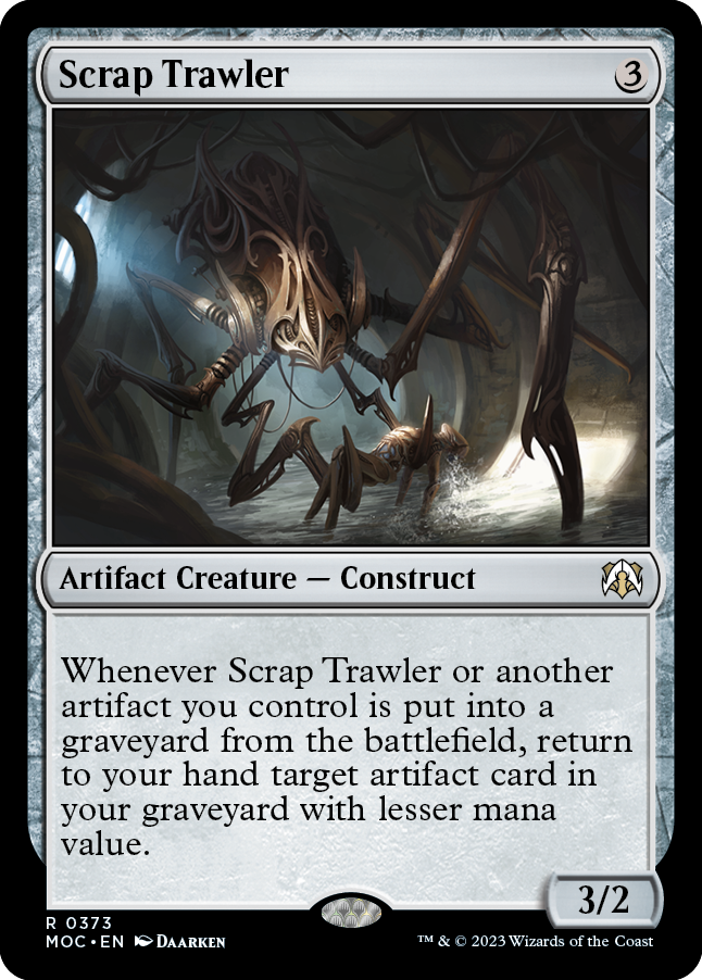 Scrap Trawler [March of the Machine Commander] | Card Merchant Takapuna