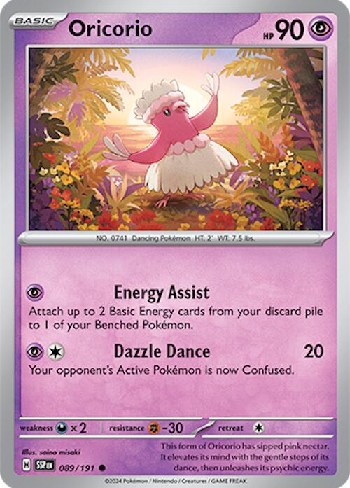 Oricorio (089/191) [Scarlet & Violet: Surging Sparks] | Card Merchant Takapuna