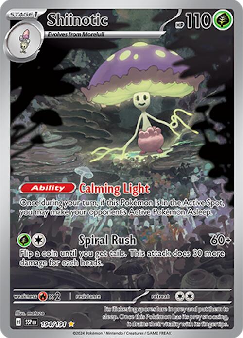 Shiinotic (194/191) [Scarlet & Violet: Surging Sparks] | Card Merchant Takapuna