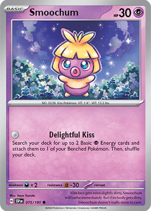 Smoochum (075/191) [Scarlet & Violet: Surging Sparks] | Card Merchant Takapuna