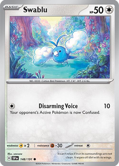 Swablu (148/191) [Scarlet & Violet: Surging Sparks] | Card Merchant Takapuna