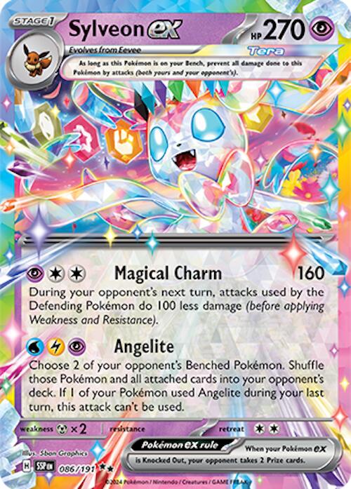 Sylveon ex (086/191) [Scarlet & Violet: Surging Sparks] | Card Merchant Takapuna