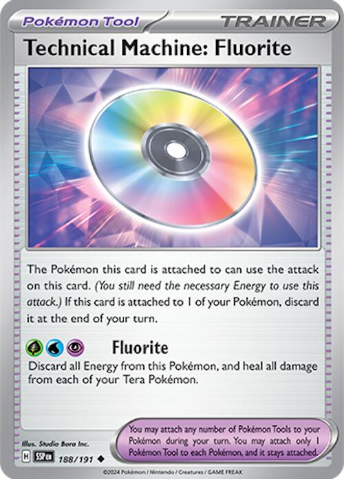 Technical Machine: Fluorite (188/191) [Scarlet & Violet: Surging Sparks] | Card Merchant Takapuna