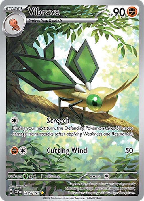 Vibrava (206/191) [Scarlet & Violet: Surging Sparks] | Card Merchant Takapuna