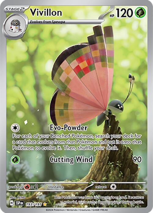 Vivillon (193/191) [Scarlet & Violet: Surging Sparks] | Card Merchant Takapuna