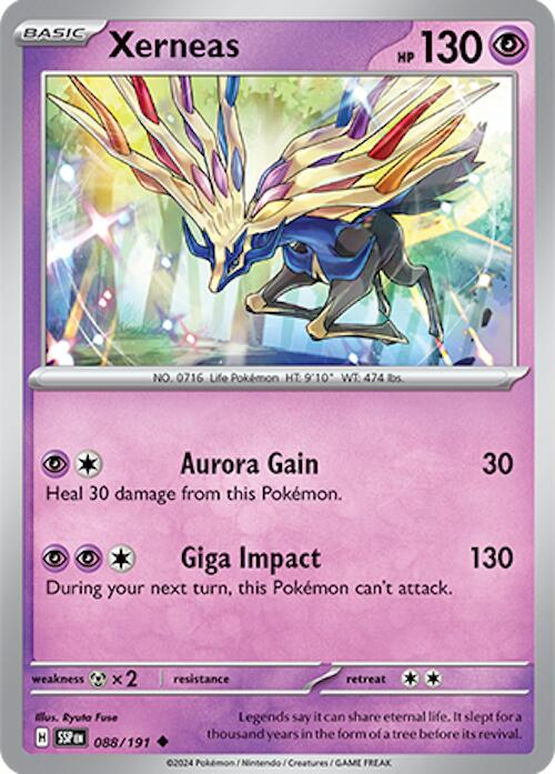 Xerneas (088/191) [Scarlet & Violet: Surging Sparks] | Card Merchant Takapuna