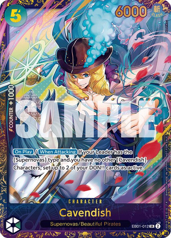 Cavendish (Treasure Cup 2024) [One Piece Promotion Cards] | Card Merchant Takapuna