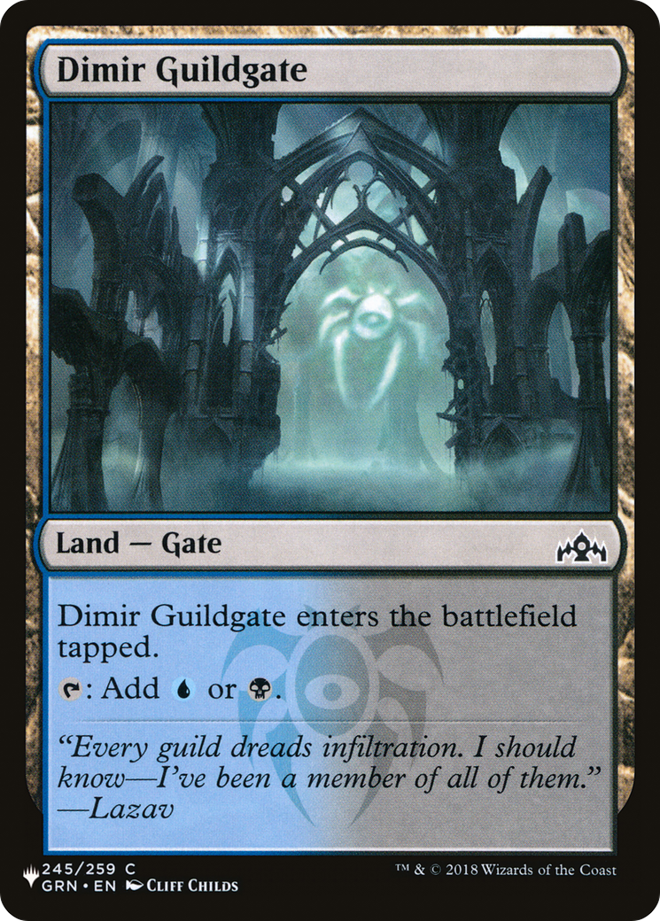 Dimir Guildgate [The List] | Card Merchant Takapuna