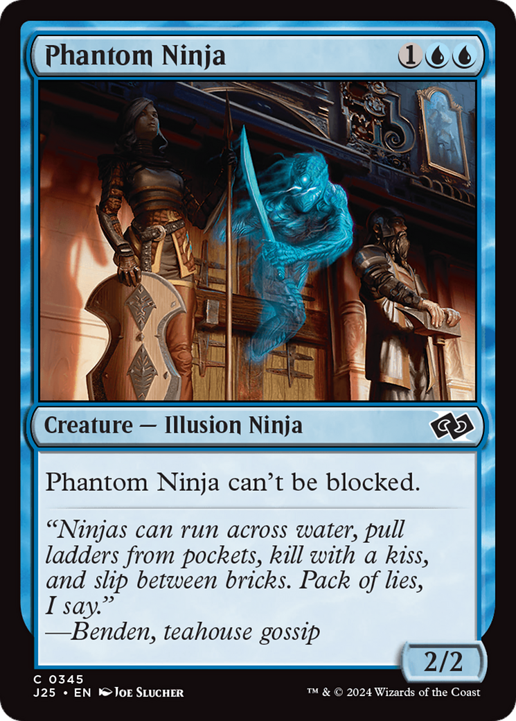 Phantom Ninja [Foundations Jumpstart] | Card Merchant Takapuna