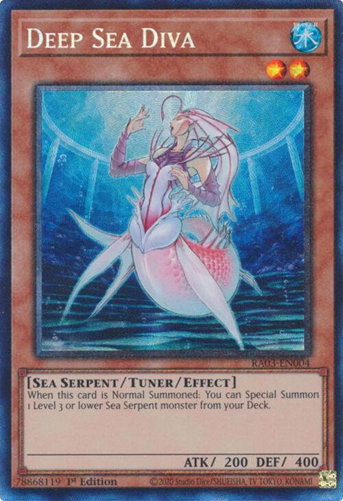 Deep Sea Diva (CR) [RA03-EN004] Prismatic Collector's Rare | Card Merchant Takapuna