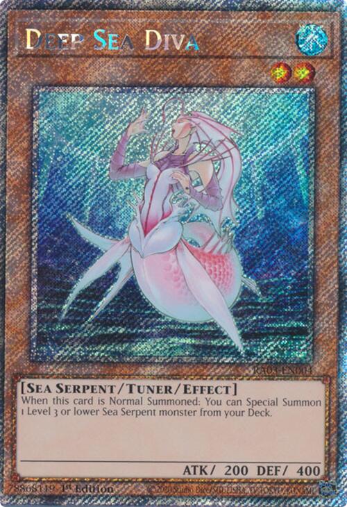 Deep Sea Diva (Platinum Secret Rare) [RA03-EN004] Platinum Secret Rare | Card Merchant Takapuna