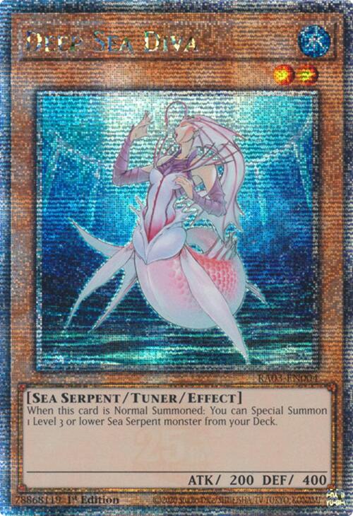 Deep Sea Diva (Quarter Century Secret Rare) [RA03-EN004] Quarter Century Secret Rare | Card Merchant Takapuna