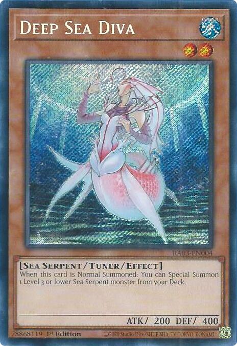 Deep Sea Diva (Secret Rare) [RA03-EN004] Secret Rare | Card Merchant Takapuna