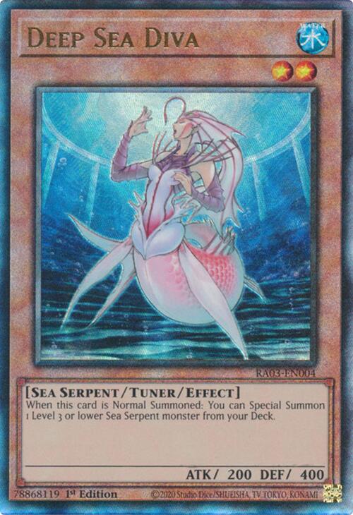 Deep Sea Diva (UTR) [RA03-EN004] Prismatic Ultimate Rare | Card Merchant Takapuna