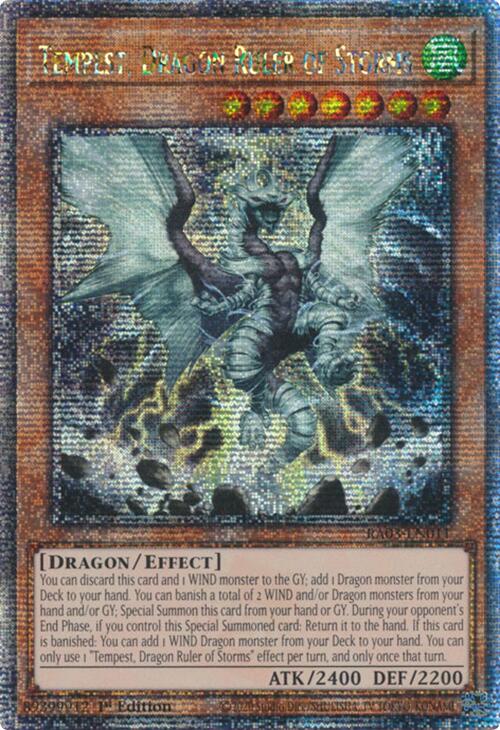 Tempest, Dragon Ruler of Storms (Quarter Century Secret Rare) [RA03-EN011] Quarter Century Secret Rare | Card Merchant Takapuna