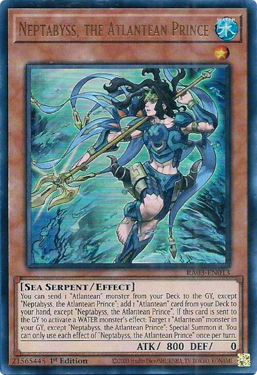 Neptabyss, the Atlantean Prince (UR) [RA03-EN013] Ultra Rare | Card Merchant Takapuna