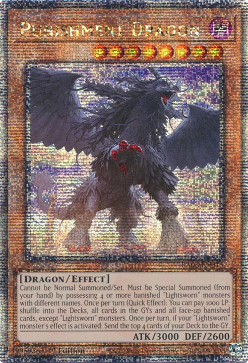 Punishment Dragon (Quarter Century Secret Rare) [RA03-EN015] Quarter Century Secret Rare | Card Merchant Takapuna