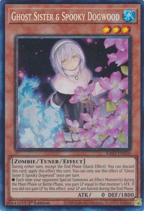 Ghost Sister & Spooky Dogwood (Alternate Art) (CR) [RA03-EN020] Prismatic Collector's Rare | Card Merchant Takapuna