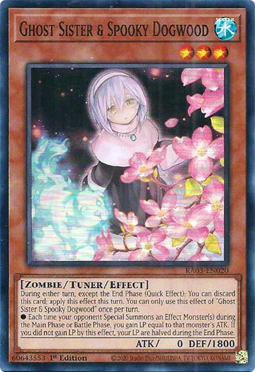 Ghost Sister & Spooky Dogwood [RA03-EN020] Super Rare | Card Merchant Takapuna