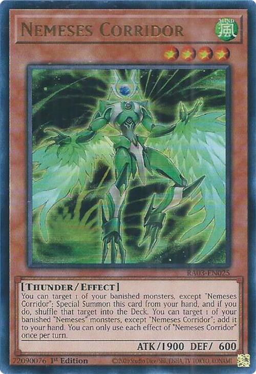 Nemeses Corridor (UR) [RA03-EN025] Ultra Rare | Card Merchant Takapuna