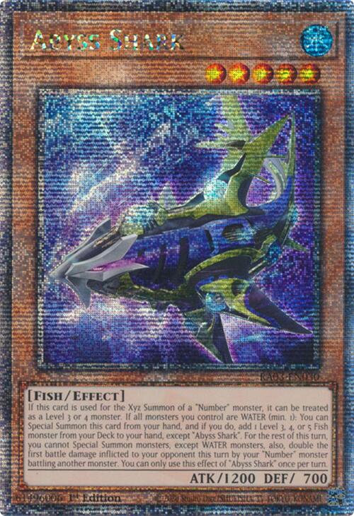 Abyss Shark (Quarter Century Secret Rare) [RA03-EN030] Quarter Century Secret Rare | Card Merchant Takapuna