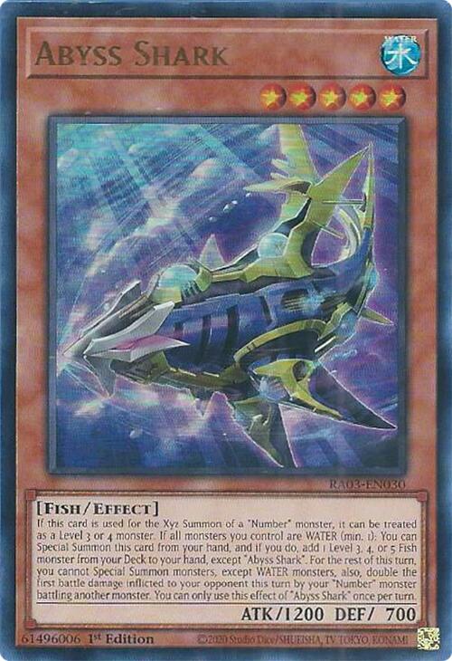 Abyss Shark (UR) [RA03-EN030] Ultra Rare | Card Merchant Takapuna