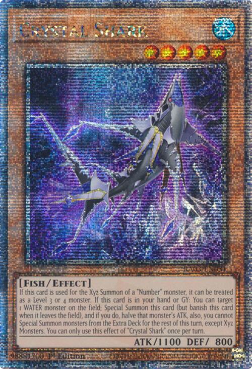 Crystal Shark (Quarter Century Secret Rare) [RA03-EN031] Quarter Century Secret Rare | Card Merchant Takapuna