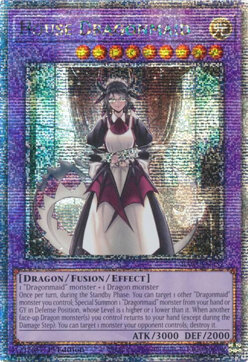 House Dragonmaid (Quarter Century Secret Rare) [RA03-EN037] Quarter Century Secret Rare | Card Merchant Takapuna