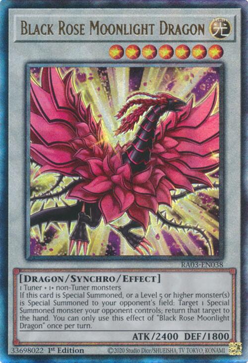 Black Rose Moonlight Dragon (UTR) [RA03-EN038] Prismatic Ultimate Rare | Card Merchant Takapuna