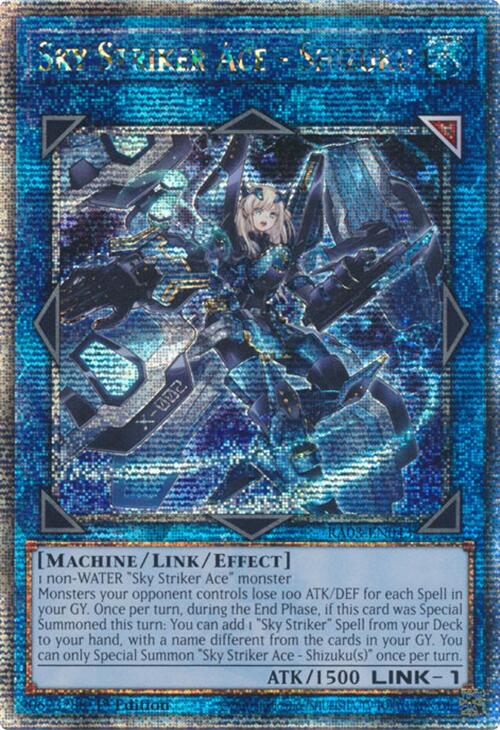 Sky Striker Ace - Shizuku (Quarter Century Secret Rare) [RA03-EN043] Quarter Century Secret Rare | Card Merchant Takapuna