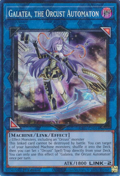 Galatea, the Orcust Automaton (CR) [RA03-EN044] Prismatic Collector's Rare | Card Merchant Takapuna