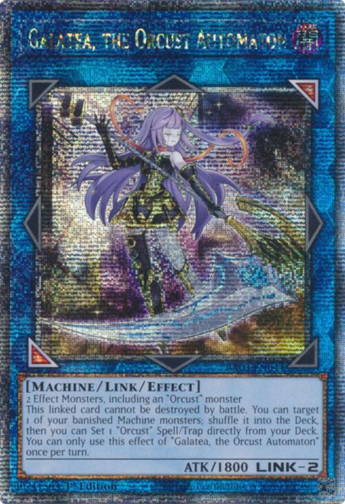 Galatea, the Orcust Automaton (Quarter Century Secret Rare) [RA03-EN044] Quarter Century Secret Rare | Card Merchant Takapuna