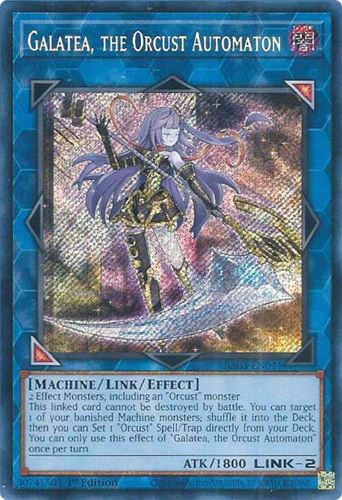 Galatea, the Orcust Automaton (Secret Rare) [RA03-EN044] Secret Rare | Card Merchant Takapuna