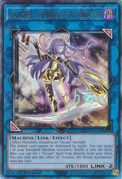 Galatea, the Orcust Automaton (UTR) [RA03-EN044] Prismatic Ultimate Rare | Card Merchant Takapuna