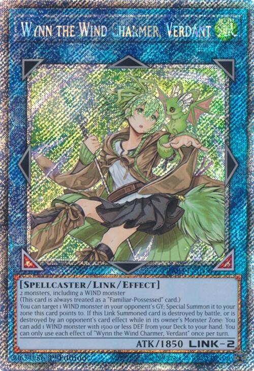 Wynn the Wind Charmer, Verdant (Platinum Secret Rare) [RA03-EN045] Platinum Secret Rare | Card Merchant Takapuna