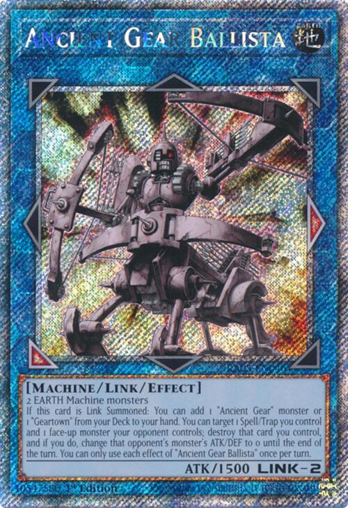 Ancient Gear Ballista (Platinum Secret Rare) [RA03-EN046] Platinum Secret Rare | Card Merchant Takapuna