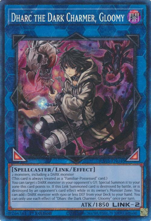 Dharc the Dark Charmer, Gloomy (CR) [RA03-EN048] Prismatic Collector's Rare | Card Merchant Takapuna