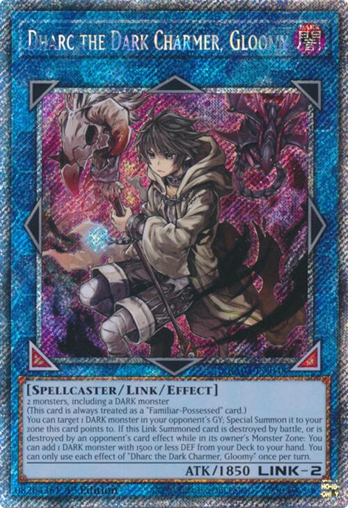 Dharc the Dark Charmer, Gloomy (Platinum Secret Rare) [RA03-EN048] Platinum Secret Rare | Card Merchant Takapuna