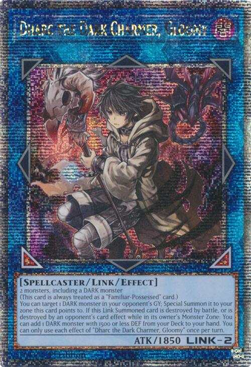 Dharc the Dark Charmer, Gloomy (Quarter Century Secret Rare) [RA03-EN048] Quarter Century Secret Rare | Card Merchant Takapuna