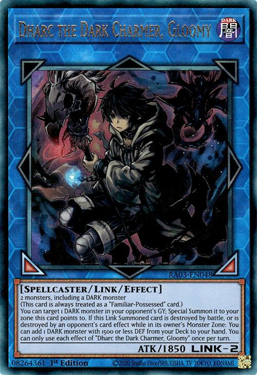 Dharc the Dark Charmer, Gloomy (UTR) [RA03-EN048] Prismatic Ultimate Rare | Card Merchant Takapuna