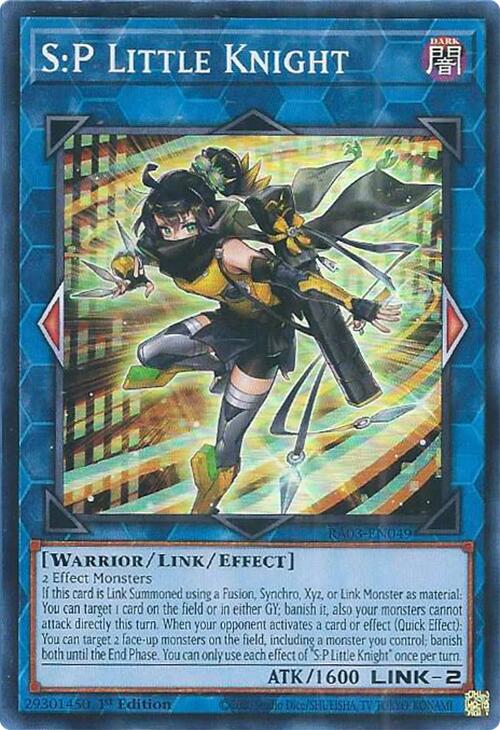 S:P Little Knight [RA03-EN049] Super Rare | Card Merchant Takapuna