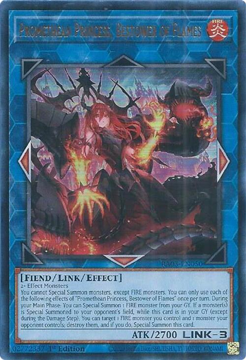 Promethean Princess, Bestower of Flames (UR) [RA03-EN050] Ultra Rare | Card Merchant Takapuna