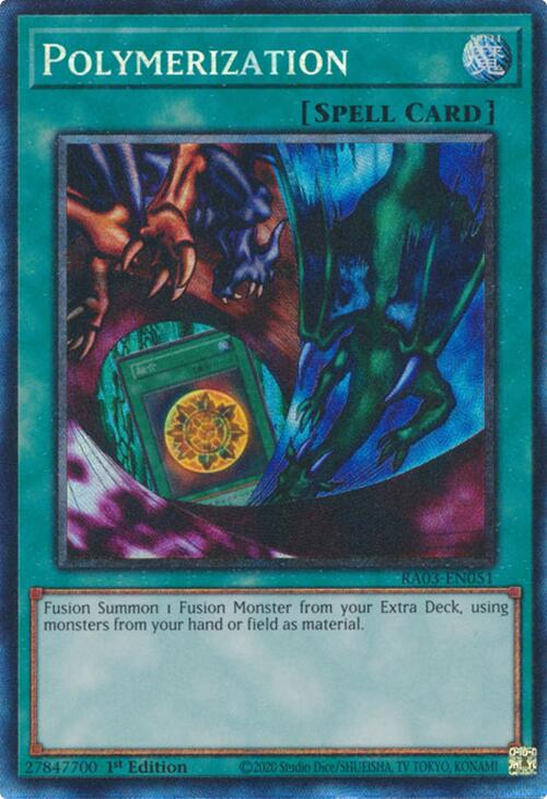 Polymerization (Alternate Art) (CR) [RA03-EN051] Prismatic Collector's Rare | Card Merchant Takapuna