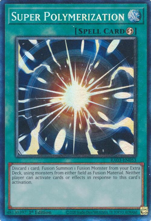 Super Polymerization (CR) [RA03-EN053] Prismatic Collector's Rare | Card Merchant Takapuna